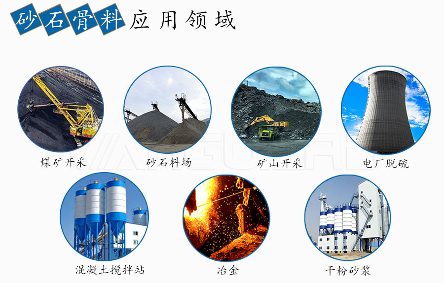 砂石骨料應(yīng)用領(lǐng)域